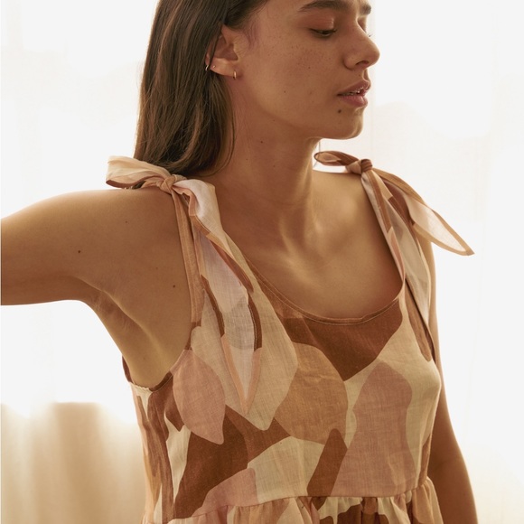 Kate Dress with Shoulder Ties - Picture 3 of 3